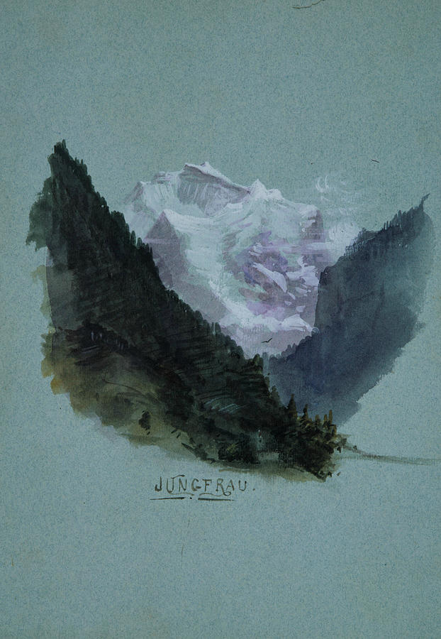Jungfrau Drawing by John Singer Sargent