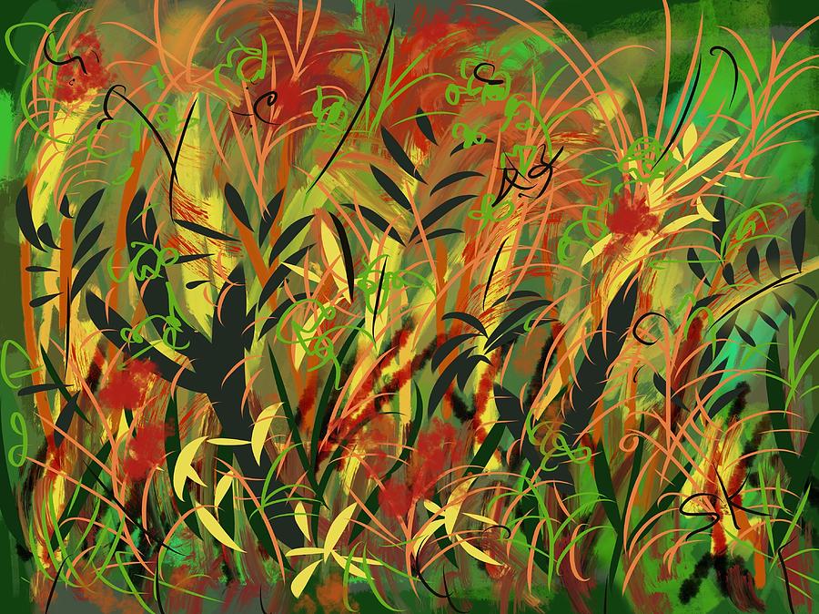 Jungle Out There Digital Art by Sherry Killam