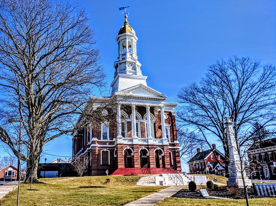 Architecture Photograph - Juniata County Courthouse by Paul Kercher