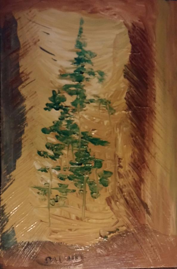 Juniper Painting by Gregory Dallum