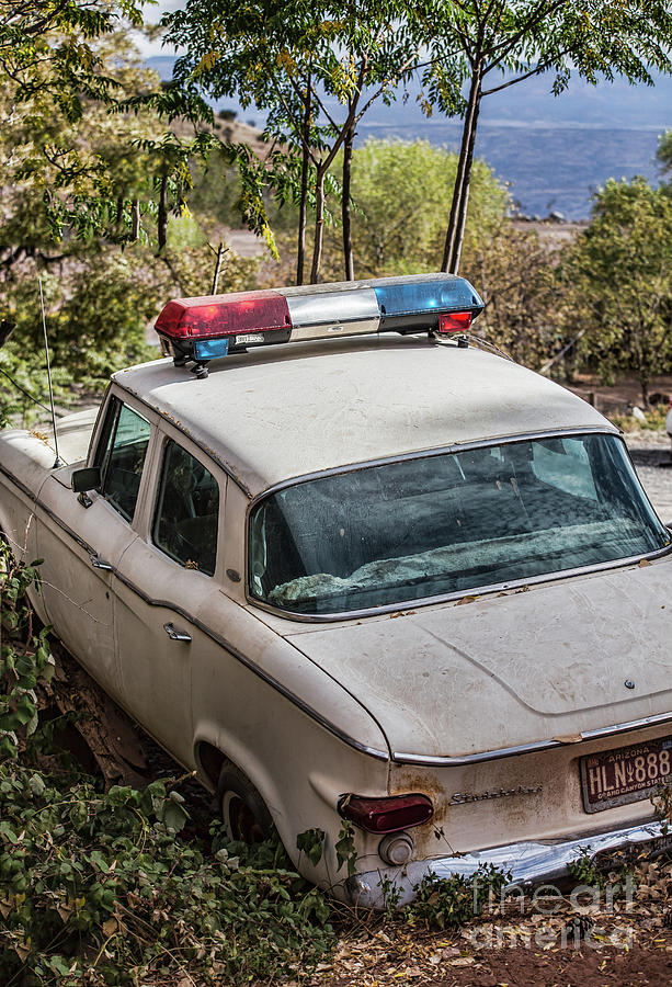 Junk Cop Car Photograph by Randy Jackson