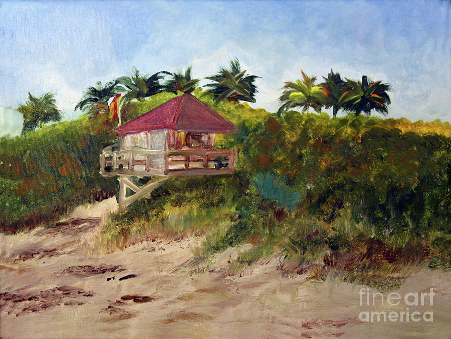 Juno Beach Painting by Donna Walsh