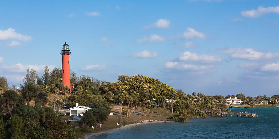 Jupiter Lighthouse And Inlet Photograph