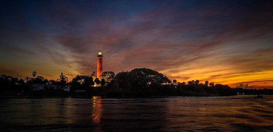 Jupiter Lighthouse Sunrise Photograph by Christopher Perez