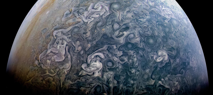 Jupiters Northern Hemisphere Photograph