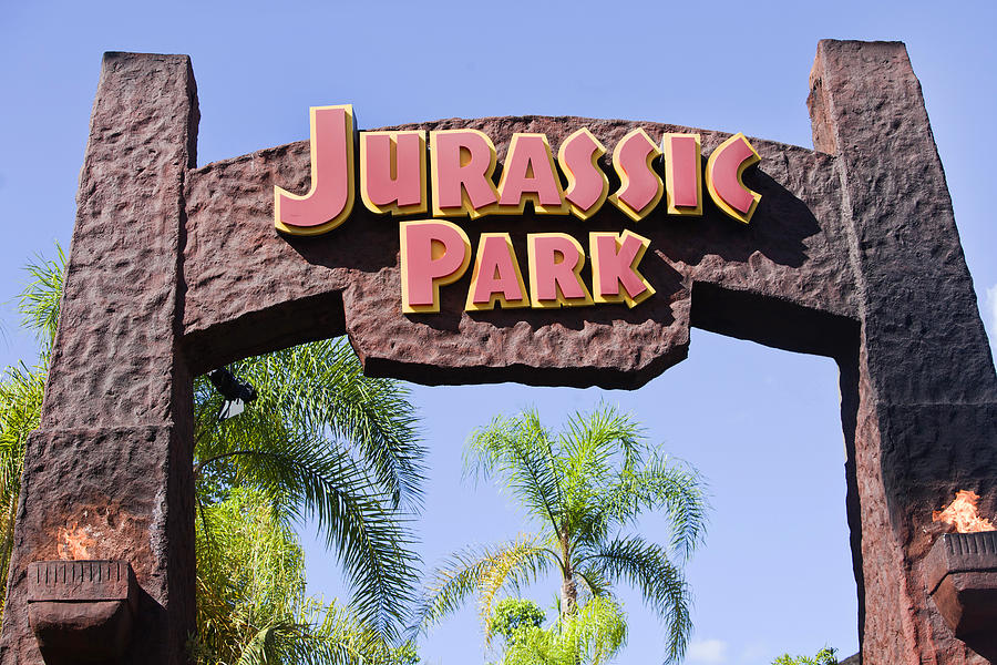 Jurassic Park Entrance Photograph by Art Block Collections