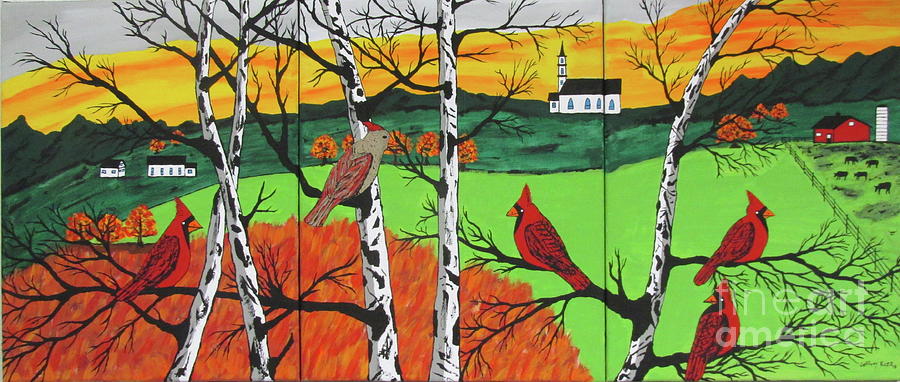 Just A Beautiful Day Greeting Card Painting by Jeffrey Koss