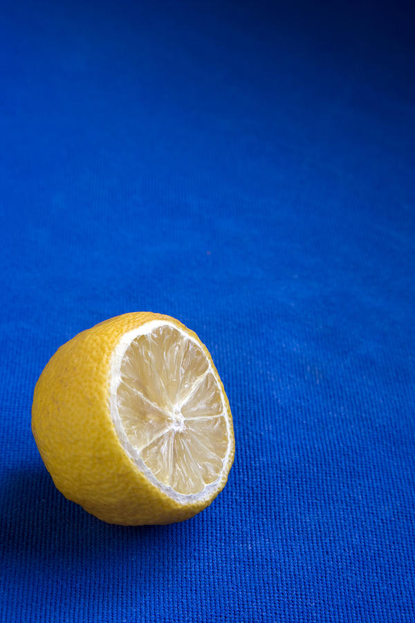 Still Life Photograph - Just a Lemon by Steve Outram