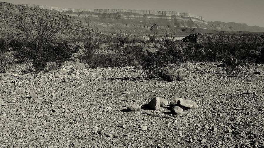 Just a Pile of Rocks - Question Photograph by Karen Musick