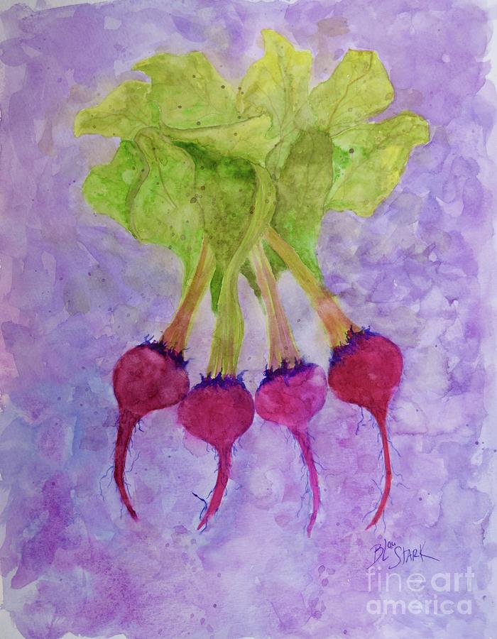Just Beet It  Painting by Barrie Stark