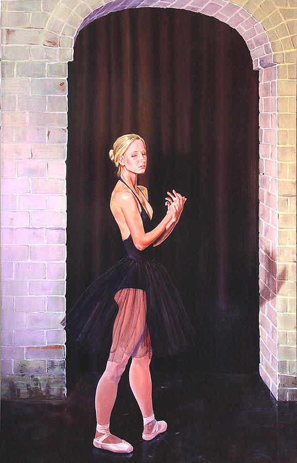 Figurative Painting - Just before by Mark McKain