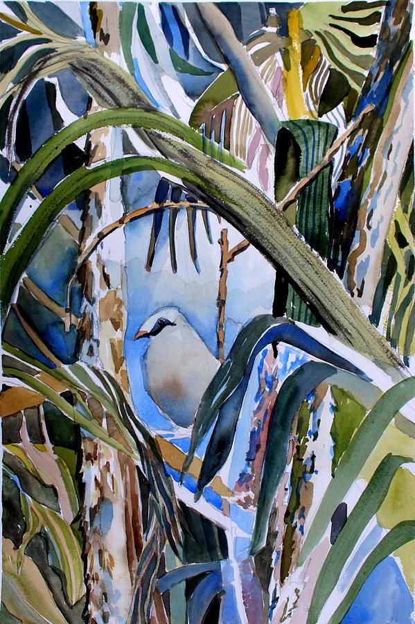 Jungle Painting - Just Being by Mindy Newman