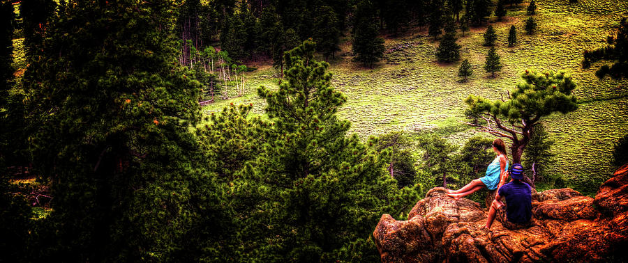 Rocky Mountain National Park Photograph - Just Chillin By The Ponderosa Pines by Roger Passman