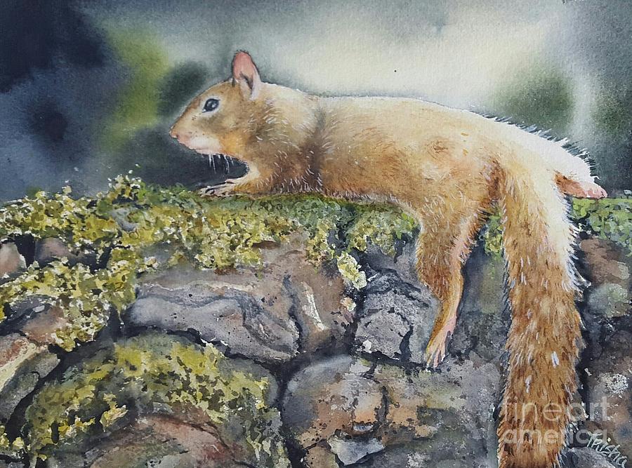 Nature Painting - Just Chillin by Patricia Pushaw