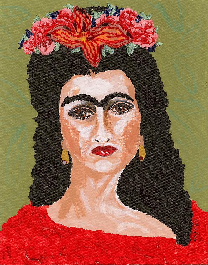 Just Frida Painting by Stacey Torres