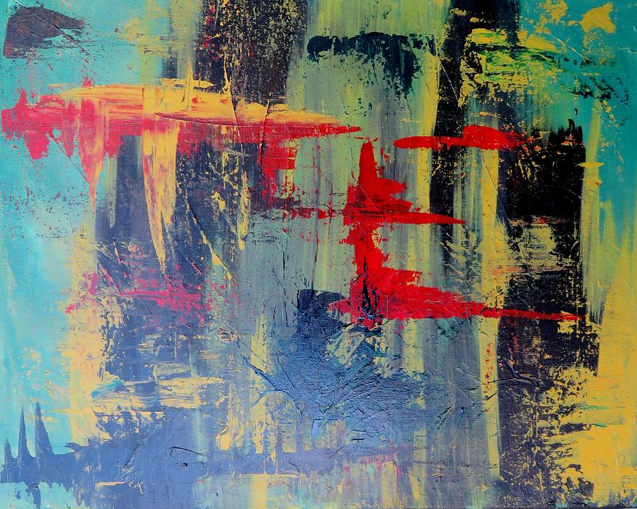 Just Painting by Iris Fletcher Fine Art America