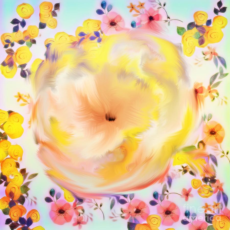 Just Love Flowers Digital Art by Gayle Price Thomas