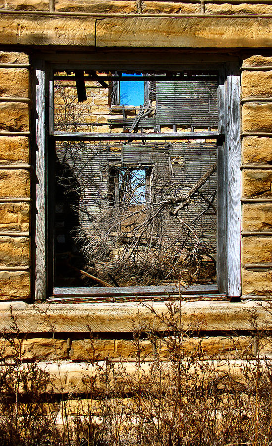Window Photograph - Just Passing On Through by Lynne and Don Wright