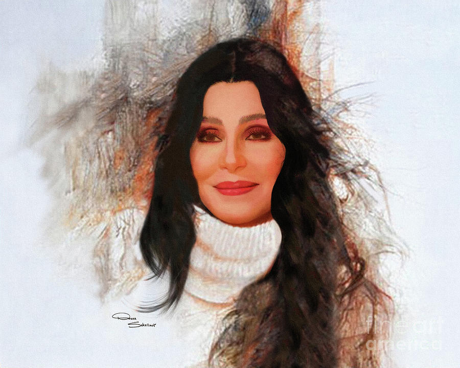 Н с шер. Шер певица портрет. Окампо портрет Шер. Cher 1967.