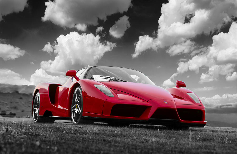 Just Red 1 2002 Enzo Ferrari Photograph by Scott Campbell