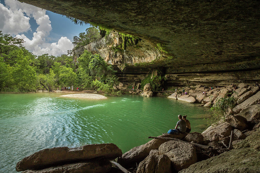 Dripping Springs Photograph - Just Relaxing by Tom Weisbrook