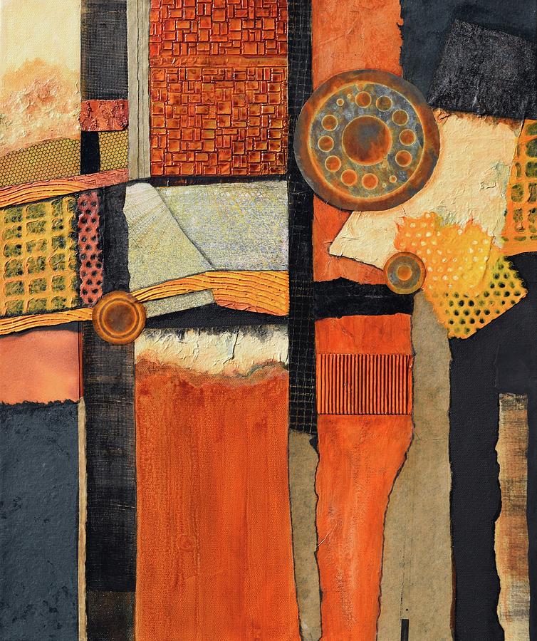 Just Rusted Painting by Nancy Jolley