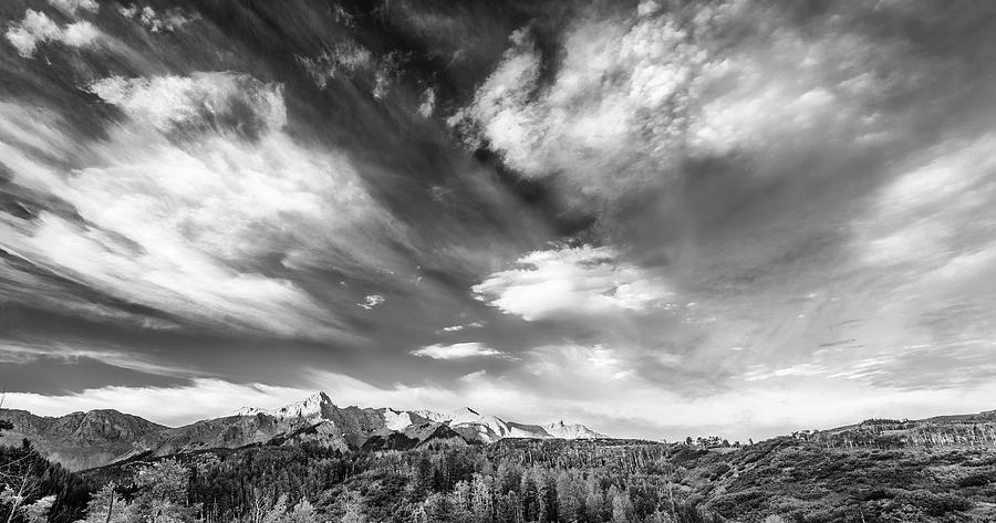 Black And White Photograph - Just the Clouds by Jon Glaser