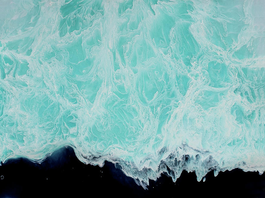 Water Painting - Just Wandering by Kristen Kutay