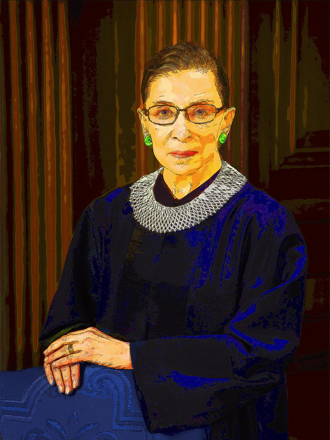 Justice Ginsburg Photograph by C H Apperson