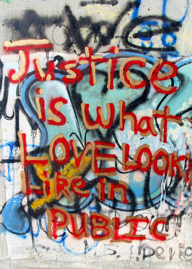 Justice in Public Photograph by Munir Alawi