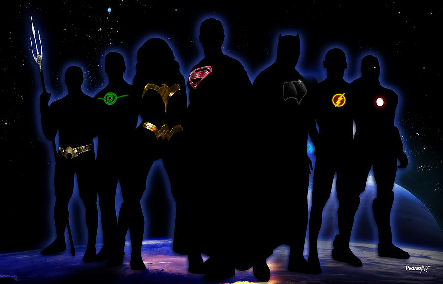 Batman Movie Photograph - Justice League by PedrazArt Digital Designs