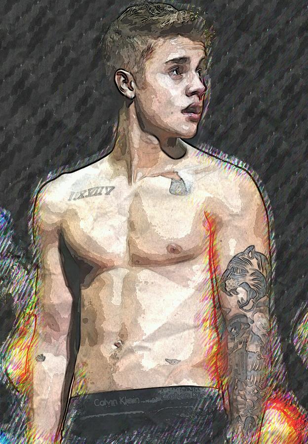 Justin Bieber Calvin Kleins