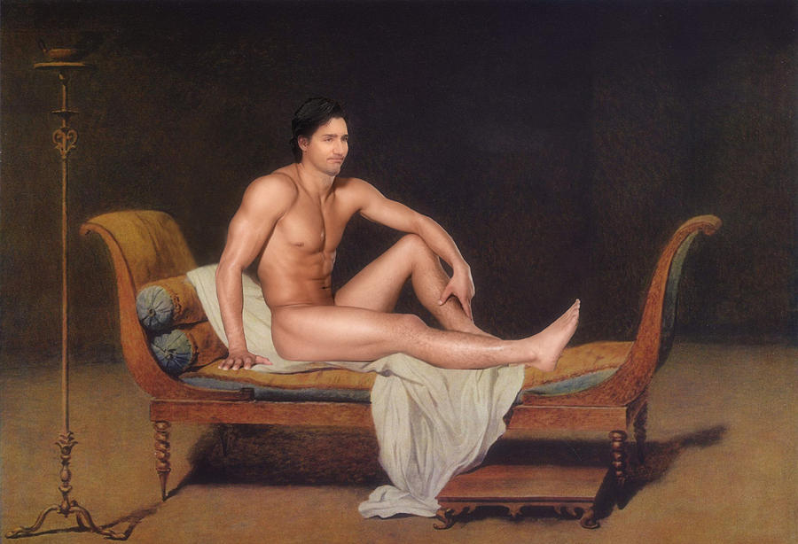 Justin Trudeau - Nude by Lucas Constantine
