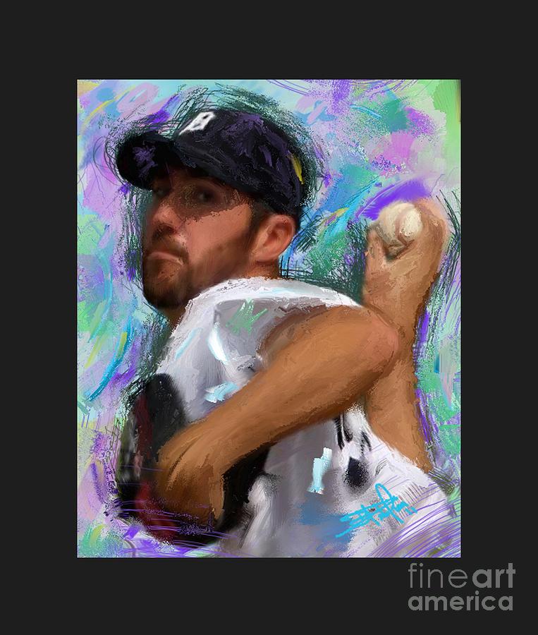 Detroit Tiger Justin Verlander Canvas Print