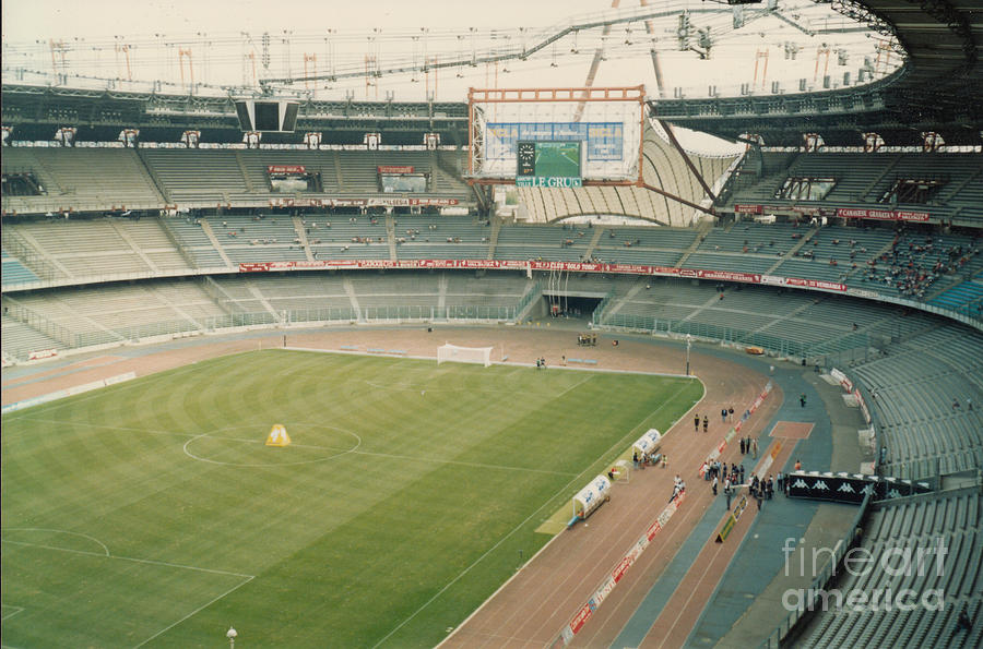 Juventus - Stadio delle Alpi - East Goal Stand 1 - September 1997 Photograph by Legendary Football Grounds