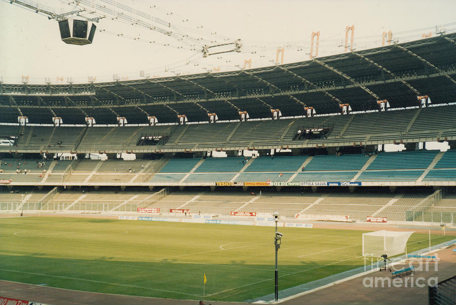Juventus - Stadio delle Alpi - North Stand 2 - September 1997 Photograph by Legendary Football Grounds