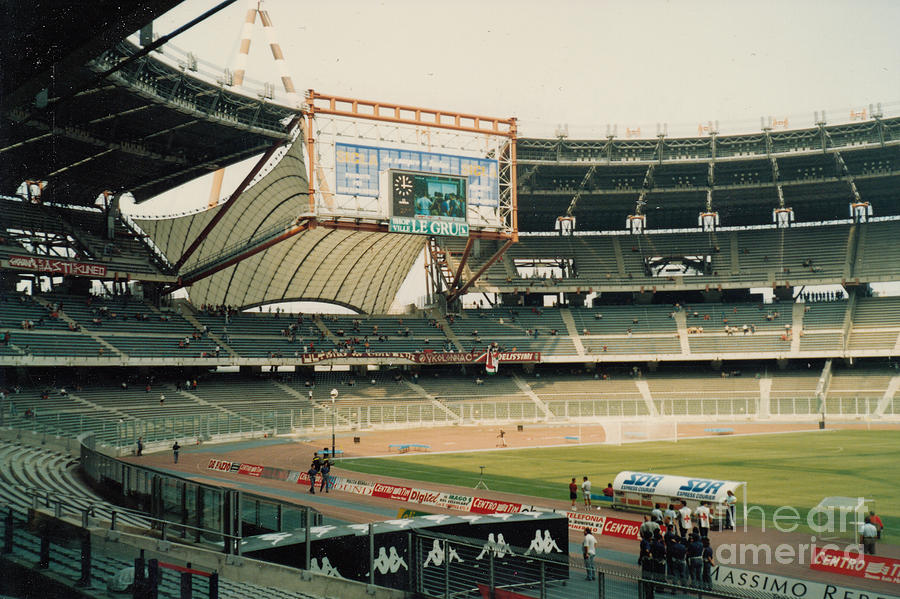 Juventus - Stadio delle Alpi - West Goal Stand - September 1997 Photograph by Legendary Football Grounds