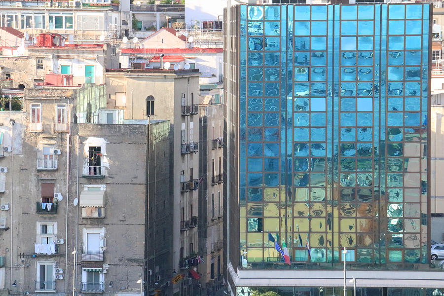 Juxtaposition One Naples Photograph by Laura Davis