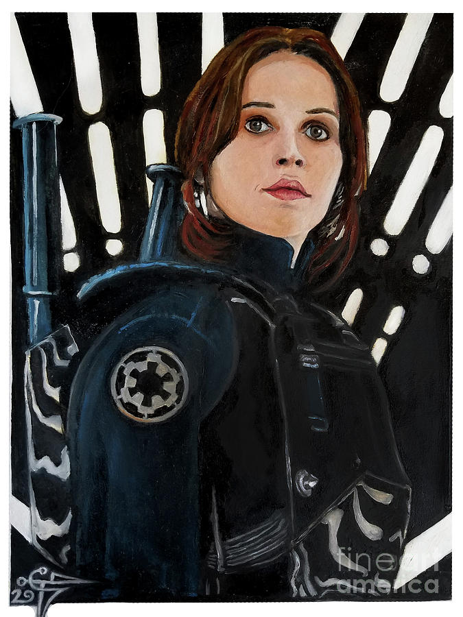 Jyn Erso Painting