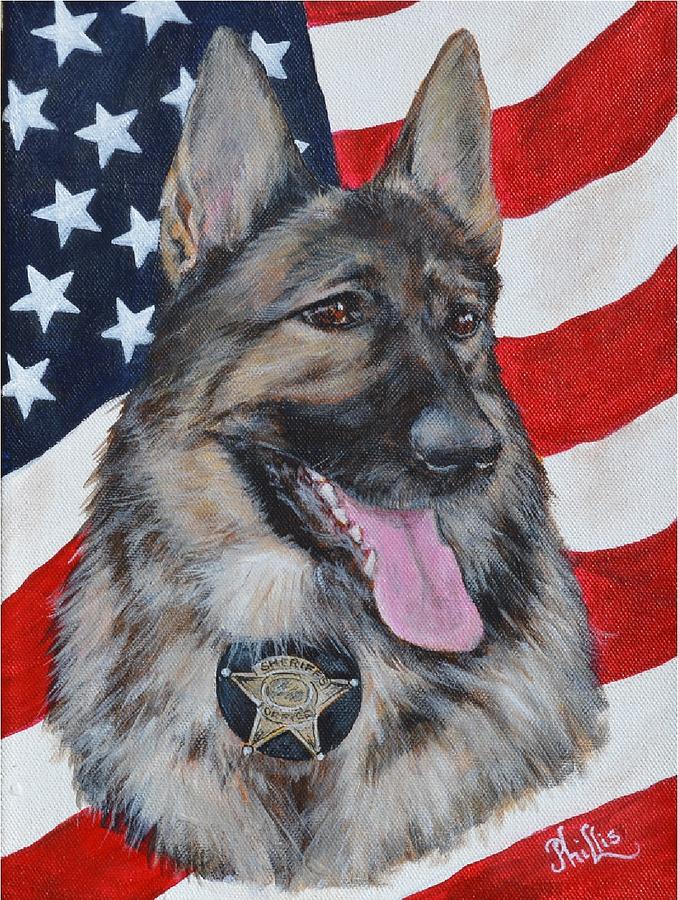 K9 Hyco Painting by Dianna Cook - Fine Art America