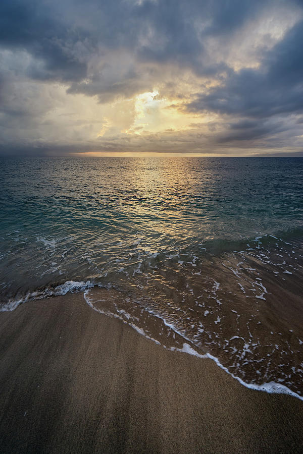 Kaanapali Beach Sunset Photograph by Christopher Johnson