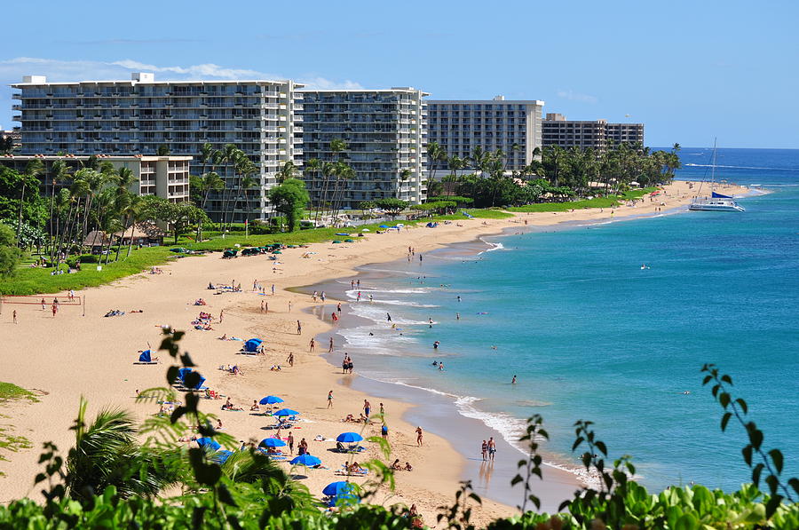 Kaanapali Maui Photograph by Chris Burns | Fine Art America