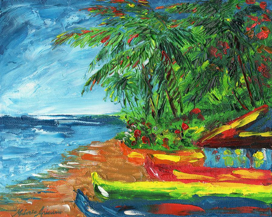 Kaanapali Regatta Maui Painting By Malorie Arisumi - Fine Art America