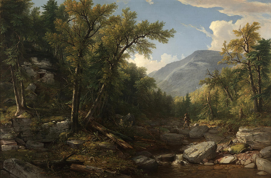 Kaaterskill Clove by Asher Brown Durand Painting by MotionAge Designs