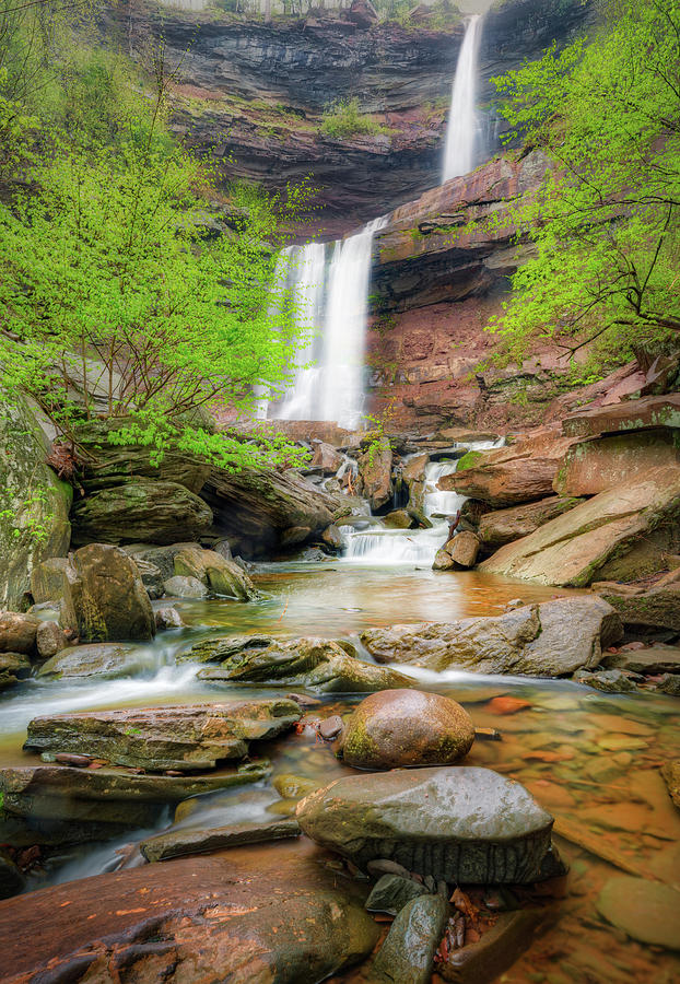 Kaaterskill Falls Spring Photograph by Bill Wakeley