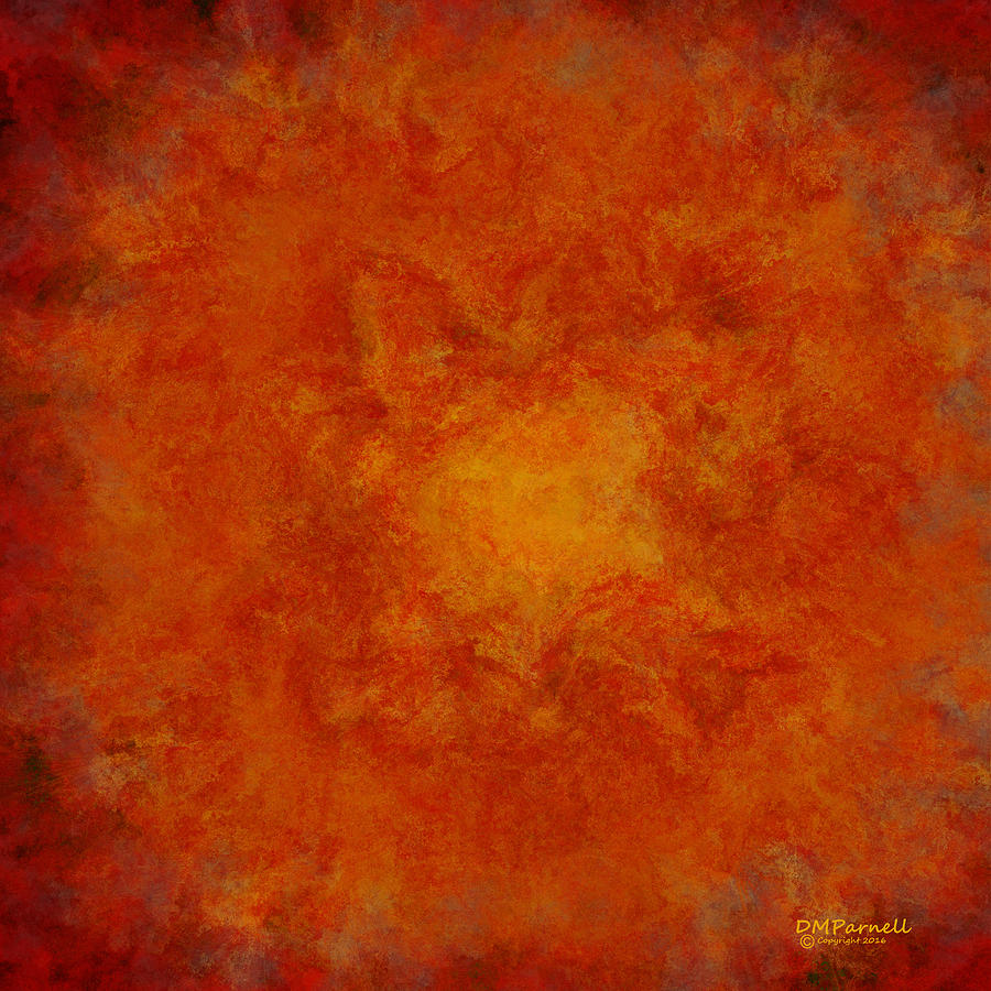 Abstract Digital Art - Kaboom by Diane Parnell
