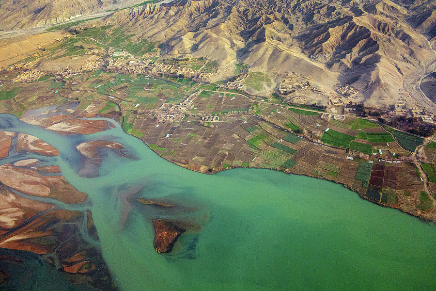 Kabul River Flood Plain Photograph by SR Green
