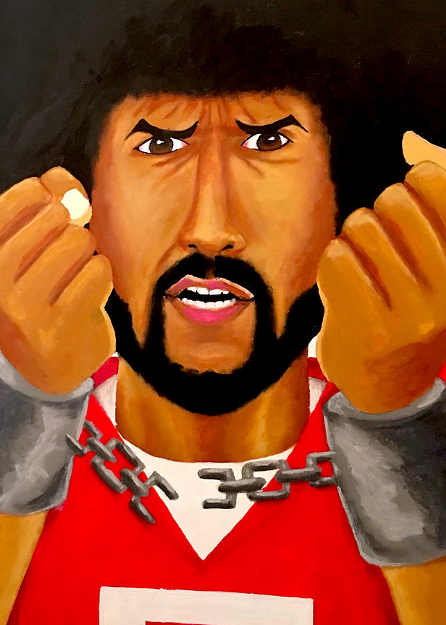 Kaepernick Painting by Lavaras Tucker - Fine Art America