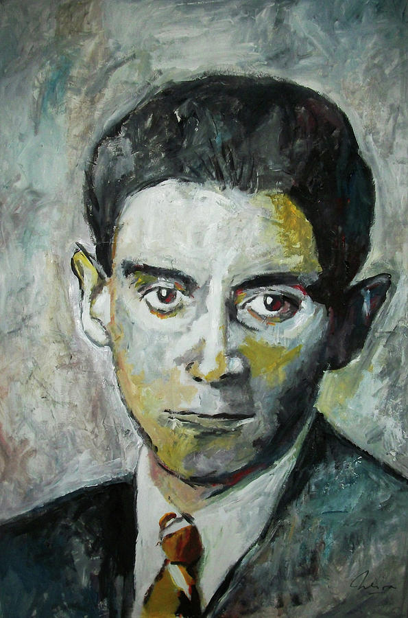 Fantasy Painting - Kafka by Marcelo Neira