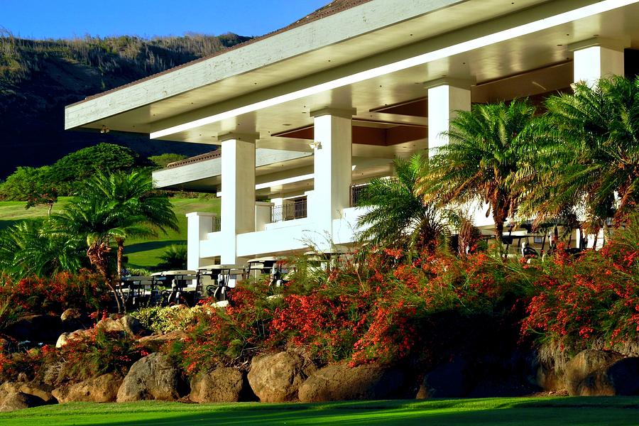 Kahili Golf Course Club House in Maui Photograph by Kirsten Giving